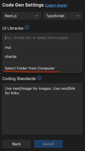Use Custom Components